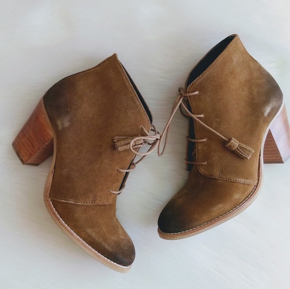 🆕🌿SUEDE BOHO BOOTIES🌿 - Picture 1 of 8